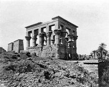 EGYPTIAN EMPEROR TRAJAN PHARAOH'S BED EGYPT 8x10 GLOSSY PHOTO PRINT
