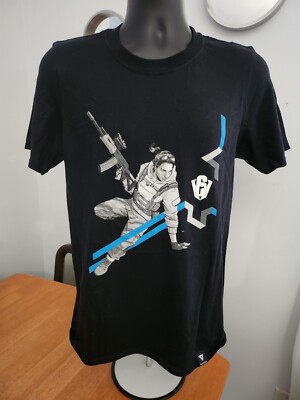 New Rainbow Six Ela -R6 Invitational 2022 Qualifier Nations T Shirt Mens Small