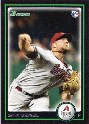 2010 Bowman Draft #BDP35 Sam Demel RC Arizona Diamondbacks