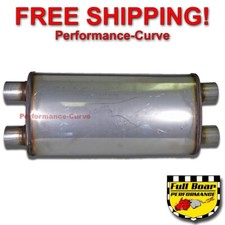 Performance Exhaust Muffler Max Flow Ss 5x11 - 2.5 Dual 2.5 Dual Mf2568 Performance Exhaust Muffler Max Flow Ss 5x11 - 2.5 Dual 2.5 Dual Mf2568