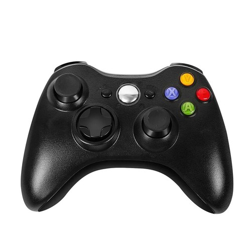 CONTROLLER WIRELESS NERO PER MICROSOFT Xbox 360 - Foto 14 di 15