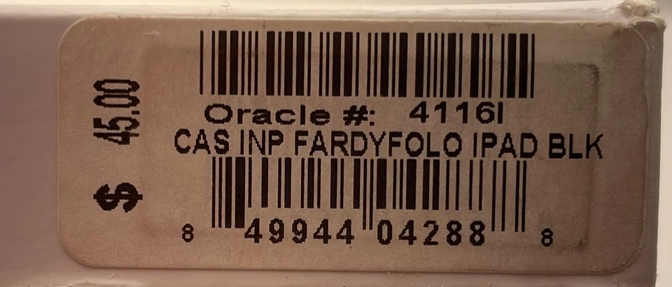 Incipio Faraday Folio Case with Magnetic Closure for iPad, Black - Image 4 of 4