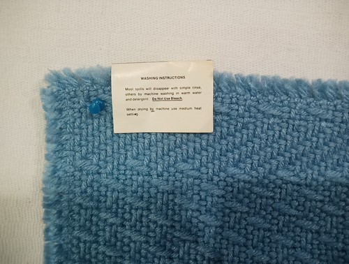 Vtg Blue Natural Placemats 12"x18" Hobo Farmhouse Rustic Leacock New Set Of 2 - Picture 6 of 8