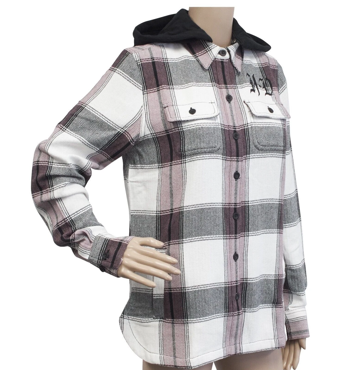 Harley davidson top plaid jacket