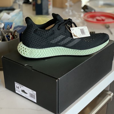 Adidas 4d Futurecraft 2021 Black Size 14 NEW RARE DEADSTOCK FZ2560 Boost  350 V2 | eBay