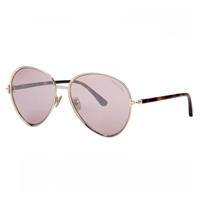 Tom Ford Pink Aviator Sunglasses 56mm Gradient Aviator Sunglasses – On Sale Now with Up to 76  main image 3
