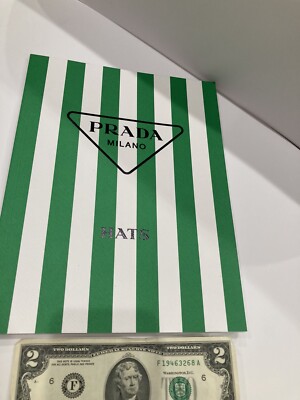 Prada HATS 2022 Catalog Unisex + Hats  78+ Pages -NEW WOW DEAl$$$ Very RARE WOW1