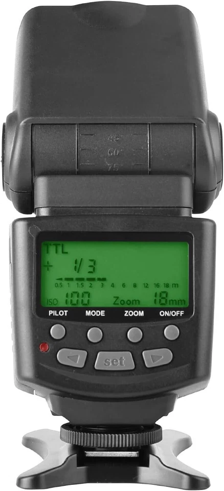Meike MK430 TTL LCD Flash Speedlite Compatible with Canon DSLR Camera - Image 2 of 3