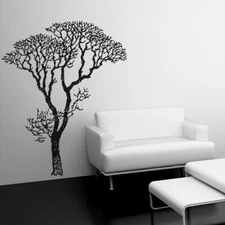 Bare Tree Wall Decal for Bedroom, Bathroom, Living Room, Nursery. #240