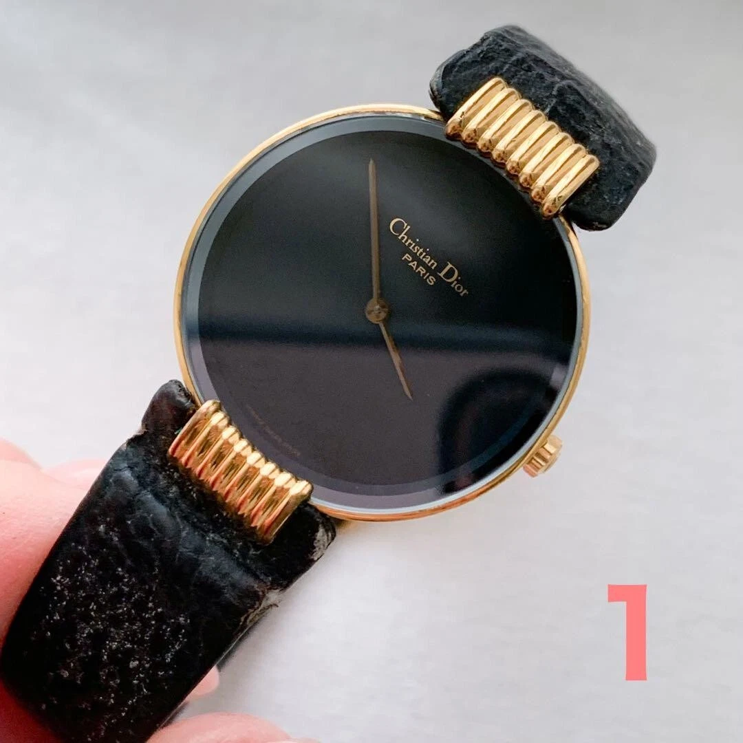 Montre Christian Dior Bagheera unisexe lune noire #10