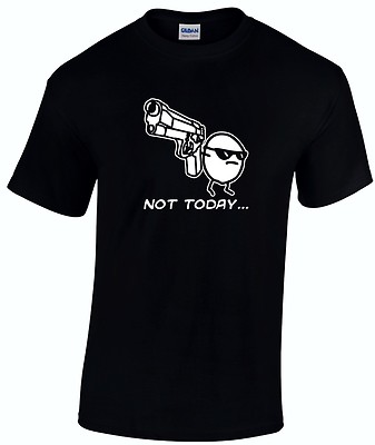 A S D F Not Today Killer Kartoffel Komödie Kult Gamer Kinder T-Shirt ALLE ALTERSALTER