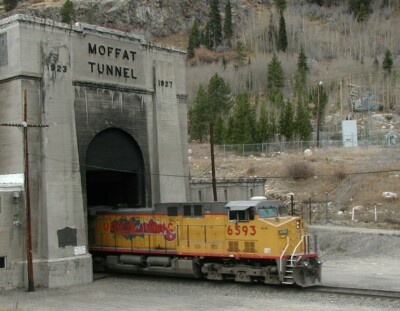 #ad MOFFAT EAST TUNNEL PORTAL Historic 3D Model Railroad S Scale 1:64 S Gauge $199.99