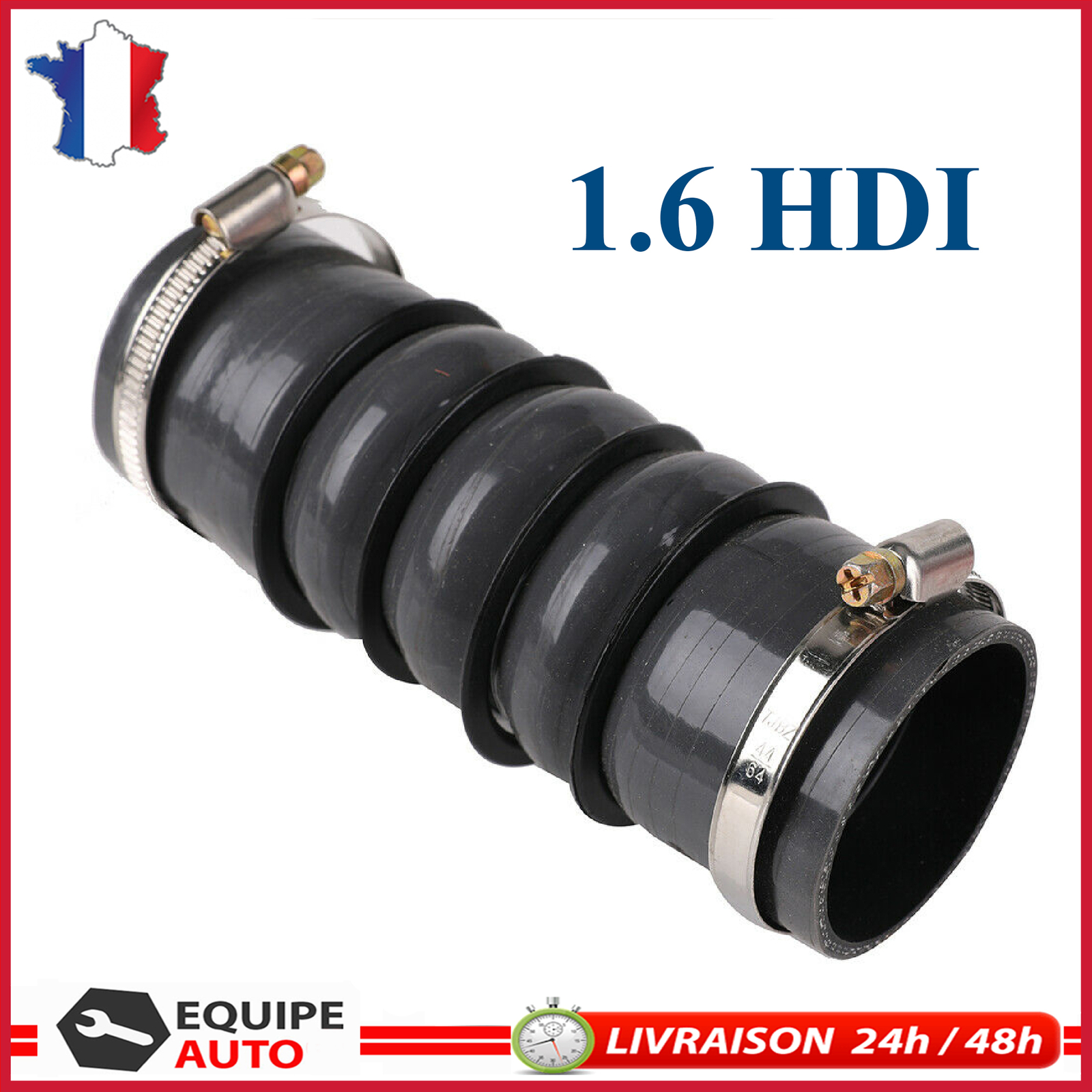 Durite intercooler Partner Tepee 1.6 HDI tuyau echangeur air turbo 0382NN 0382NP