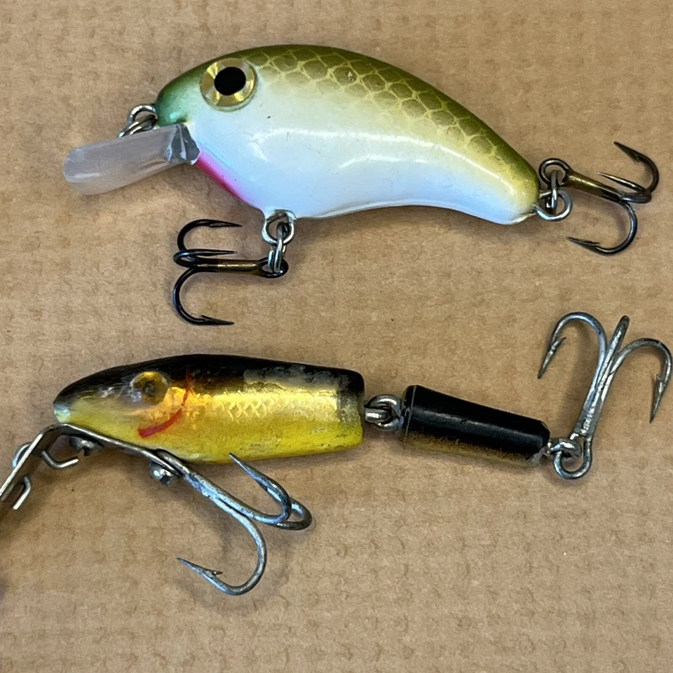 Lote Mixto Agua Dulce Pequeños Señuelos Articulados Peces Mosca T1 Foto 3 de 4