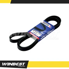 EPDM Serpentine Belt 6PK2115 for 98-19 Ford Porsche Cadillac Buick 1.8L-5.4L GAS