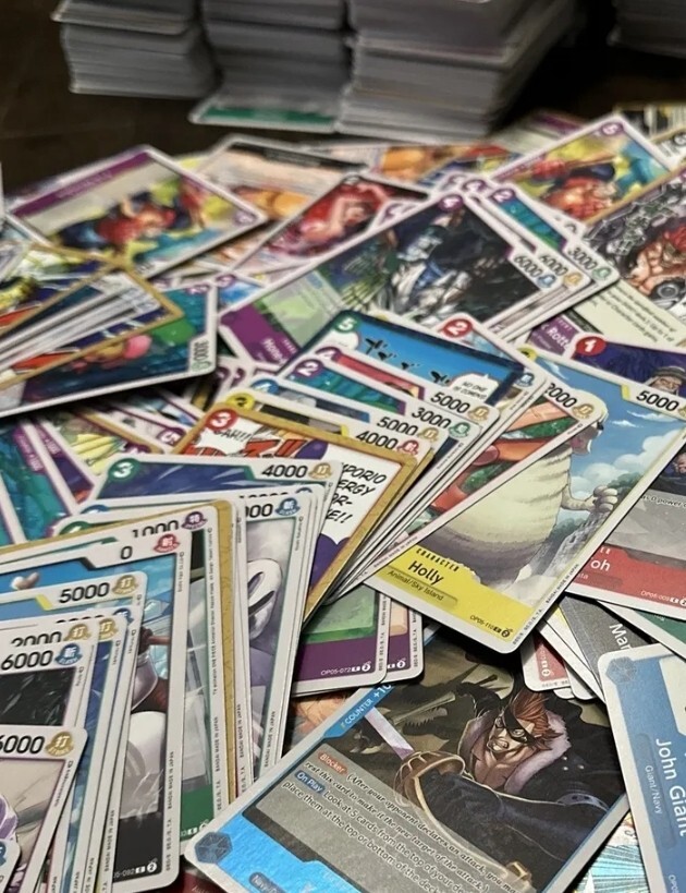 one piece card game bulk One Piece Card Game TCG OP-05 100 Bulk Lot Mixed Cards ENGLISH