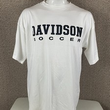 Vintage Adidas Davidson College Soccer Shirt Men’s XL Made In USA 90s 394
