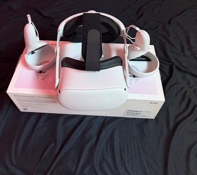 Meta Quest 2 VR Headset  (With Upgraded Head Strap)