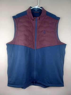 Holderness & Bourne The Morris Vest Golf Dry Luxe Performance Men XXL Moraine CC