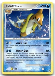 Floatzel 26/130 Diamond & Pearl Rare