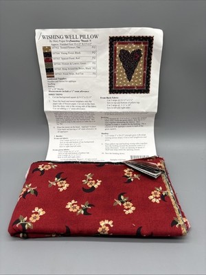 Quilt Kit   Wishing Well Pillow Connecting Threads 13.5  X 17.5 