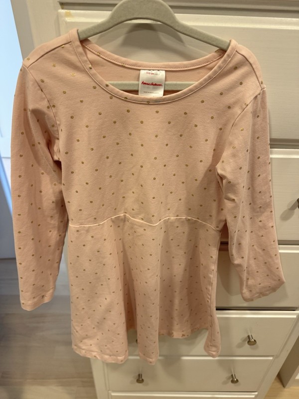HANNAH ANDERSON Girls, Long Sleeve Fit, And Flare Dress Size 5 (110)