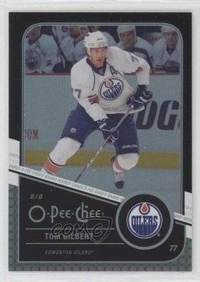 2011-12 O-Pee-Chee Rainbow Foil Black Border 35/100 Tom Gilbert #378 z7j