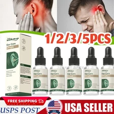 1~5X Ear Care Drops Gentle Formula, Relieve Tinnitus By Unblocking Secretions