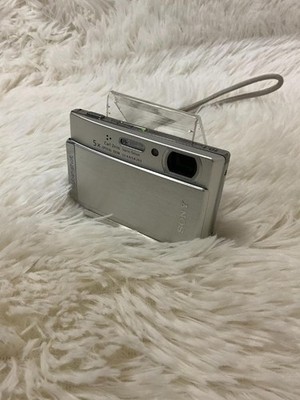 Sony Cyber-shot DSC-T300 10.1MP Digital Camera - Silver for sale