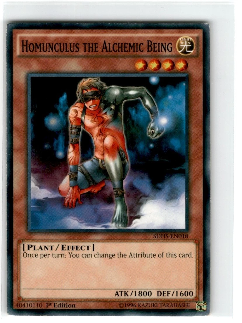 Homunculus the Alchemic Being SDHS-EN018 Structure Deck: HERO