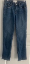 Abercrombie  Fitch Women's Curve Love Size 26/2 Straight Mid Rise Jeans