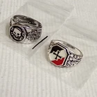 2 Lots German Military collectibles Artistry of Silver rings in ww2 unisex jewel