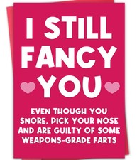 Bestmelo Funny Valentines Day Card for Him Her, Naughty 5x7 inches, BT-153