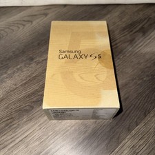 Sprint Samsung Galaxy S5 With Original Box And Charging Cord Tested And Reset