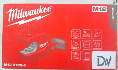 Milwaukee M12 CTC2 12V Lade Kupferrohrschneider blank Werkzeug