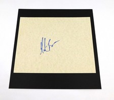 Martin Barre Signed 8.5 x 11 Cardstock Sheet ...