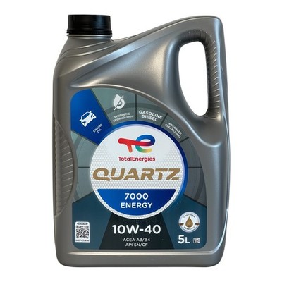 5 Liter TOTAL QUARTZ 7000 ENERGY Motoröl Öl 10W-40 10W40 VW 501.01 / 505.00