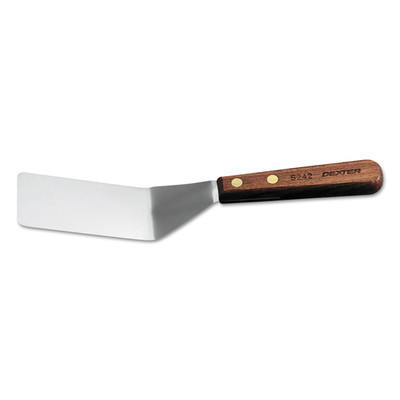 Traditional Pancake Turner, 4'' Stainless Steel, Rosewood Handle