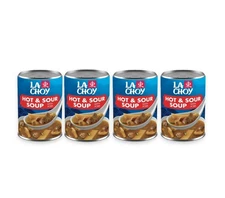 La Choy HOT & SOUR Soup with Pork (4 Cans)