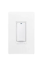 Legrand Wattstopper LVSW-101-W Low Voltage Wall Switch, 1-Button w/LED, White