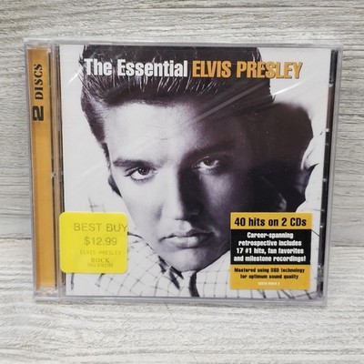 Elvis Presley The Essential Best Of CD Album 40 Hits Rock & Roll RCA 2 Discs New