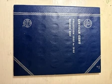 Lincoln Cent Wheat Penny Album Coin Folder Whitman Volume #1 1909-1940 NEW 9004
