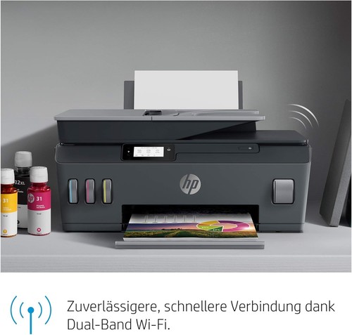 HP Smart Tank Plus 570 3-in-1 Multifunktionsdrucker – Hochwertiger Tintenstrahld - Afbeelding 6 van 16