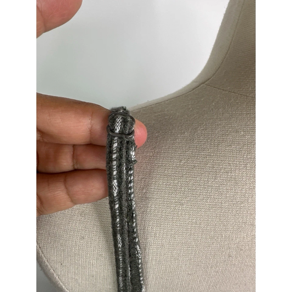 Union Bay Babydoll Ruffle Crop Adjustable Straps Top M Y2K Linen - Image 3 of 4