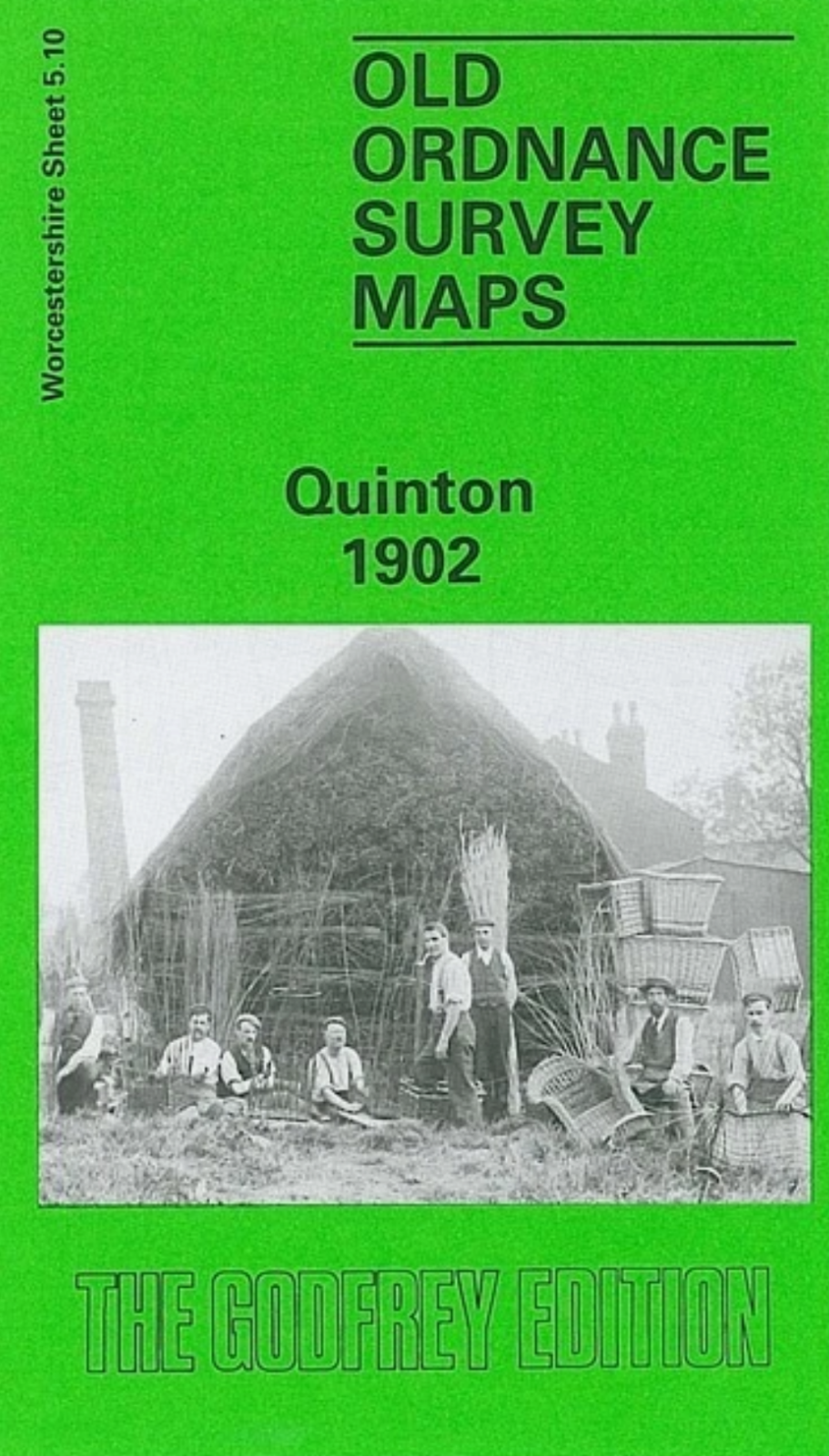 MAP OF Quinton 1902 Worcestershire Sheet 5.10 by John Maddison NEW
