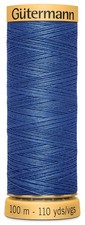 Natural Cotton Thread 110yd Blue