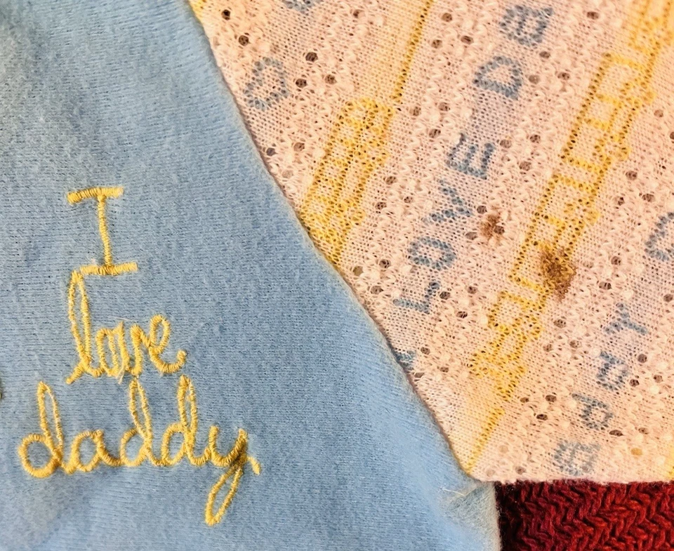 Pijama bebé niño vintage años 70 años 80 me encanta papá body plástico a presión 6-9 meses Foto 2 de 4