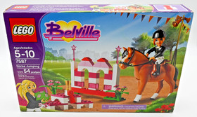 LEGO BELVILLE 7587 : Horse Jumping, Complete with Instructions & Box