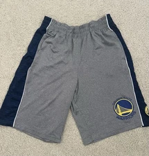 Golden State Warriors Mens Athletic Shorts UNK  NBA Basketball Small Gray