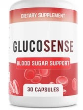 GlucoSense Blood Health Support Dietary Supplement 30 Capsules Gluco Sense